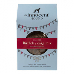 The Innocent Hound Birthday Cake Mix With British Duck 225g